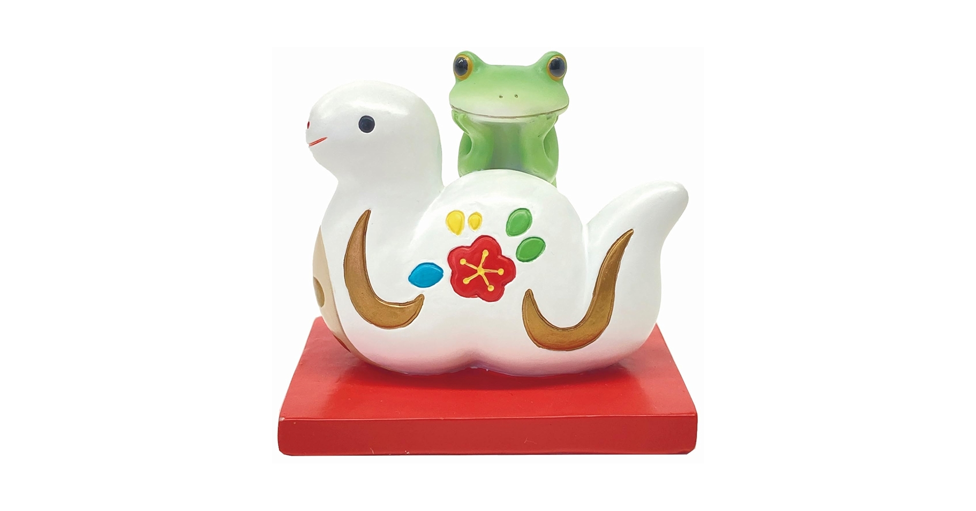 Amazon.co.jp: ダイカイ 74309 コポー ミドル 正月 ヘビとカエル